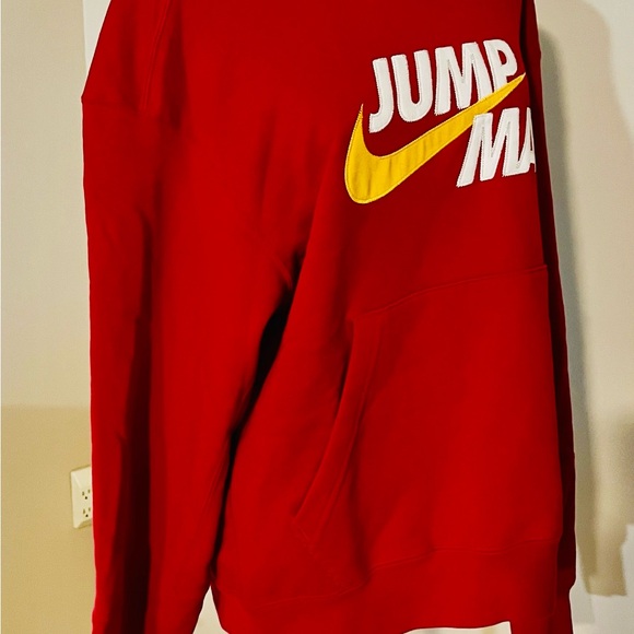Nike Air Jordan Red Jump Man Sweatshirt NEW Women’s Large - Picture 3 of 11